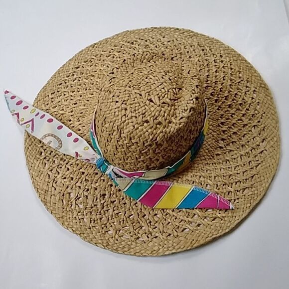 Handmade Vintage Straw Women Hat - Picture 8 of 16